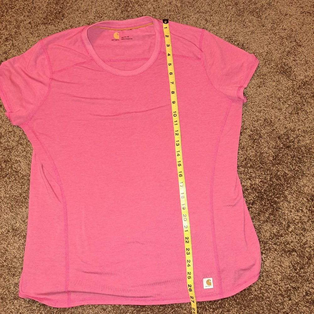 Women's Carhartt Force Short Sleeve Tee XL - Picture 5 of 8
